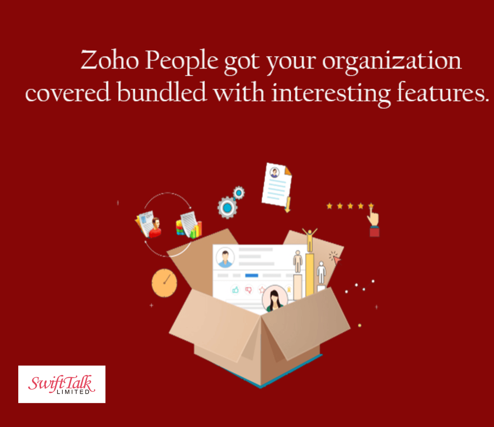 Zoho People Bundled With Interesting Features.